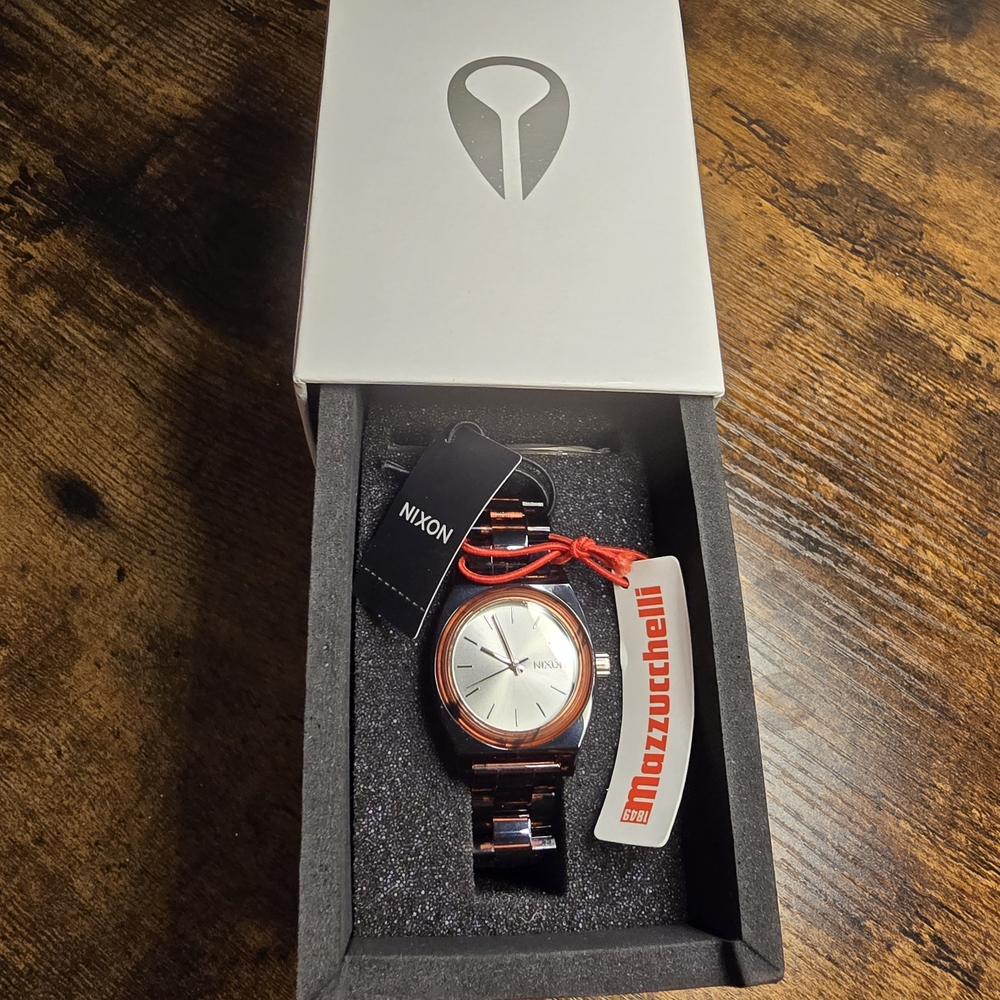Nixon Medium Time Teller Acetate Women's Watch - Picture 12 of 13